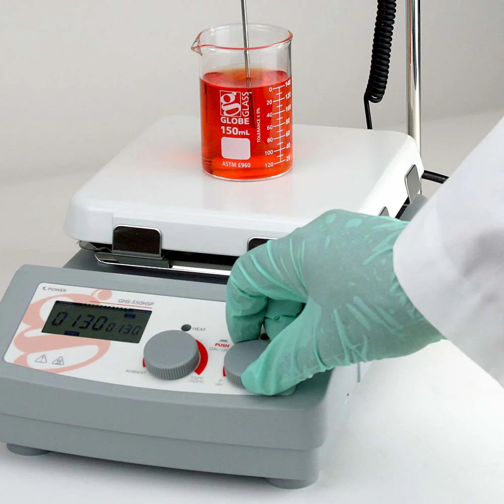 Globe Scientific GHS-550 Group Hotplates & Stirrers | GHS-550H-UK-EU