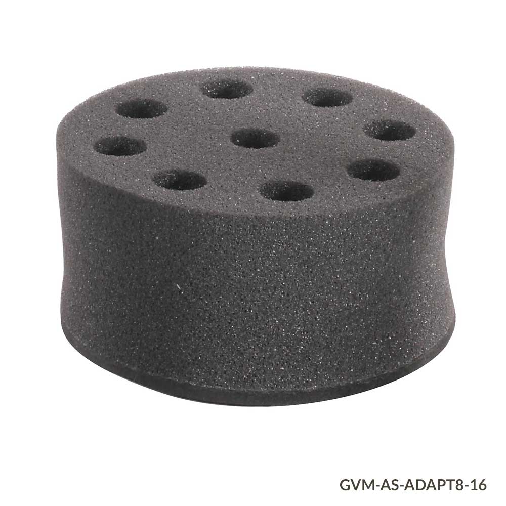 Globe Scientific Accessories for GVM-AS Vortex Mixer | GVM-AS-ADAPT8-20
