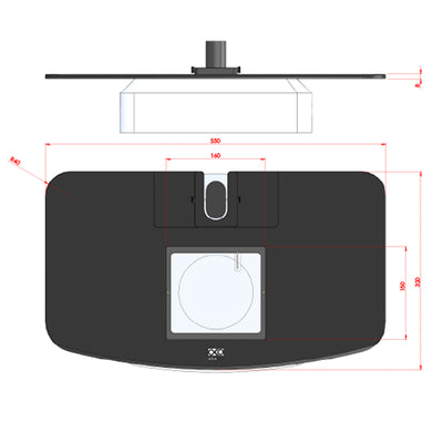 Okolab LEICA M HL GLASS/METAL - microscopemarketplace