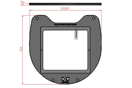 Okolab OLYMPUS SZX2A GLASS - microscopemarketplace