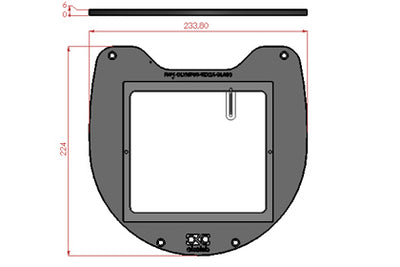 Okolab OLYMPUS SZX2A GLASS - microscopemarketplace