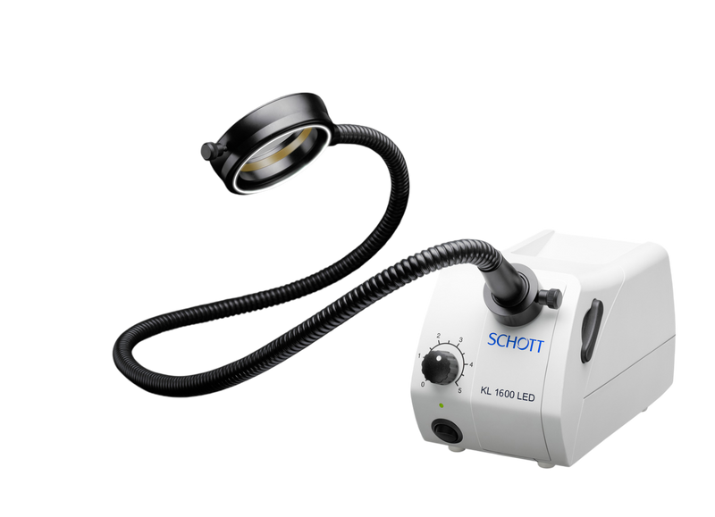 Schott Fiber-Optic LED Light Source Illuminator | KL1600 - Microscope Marketplace