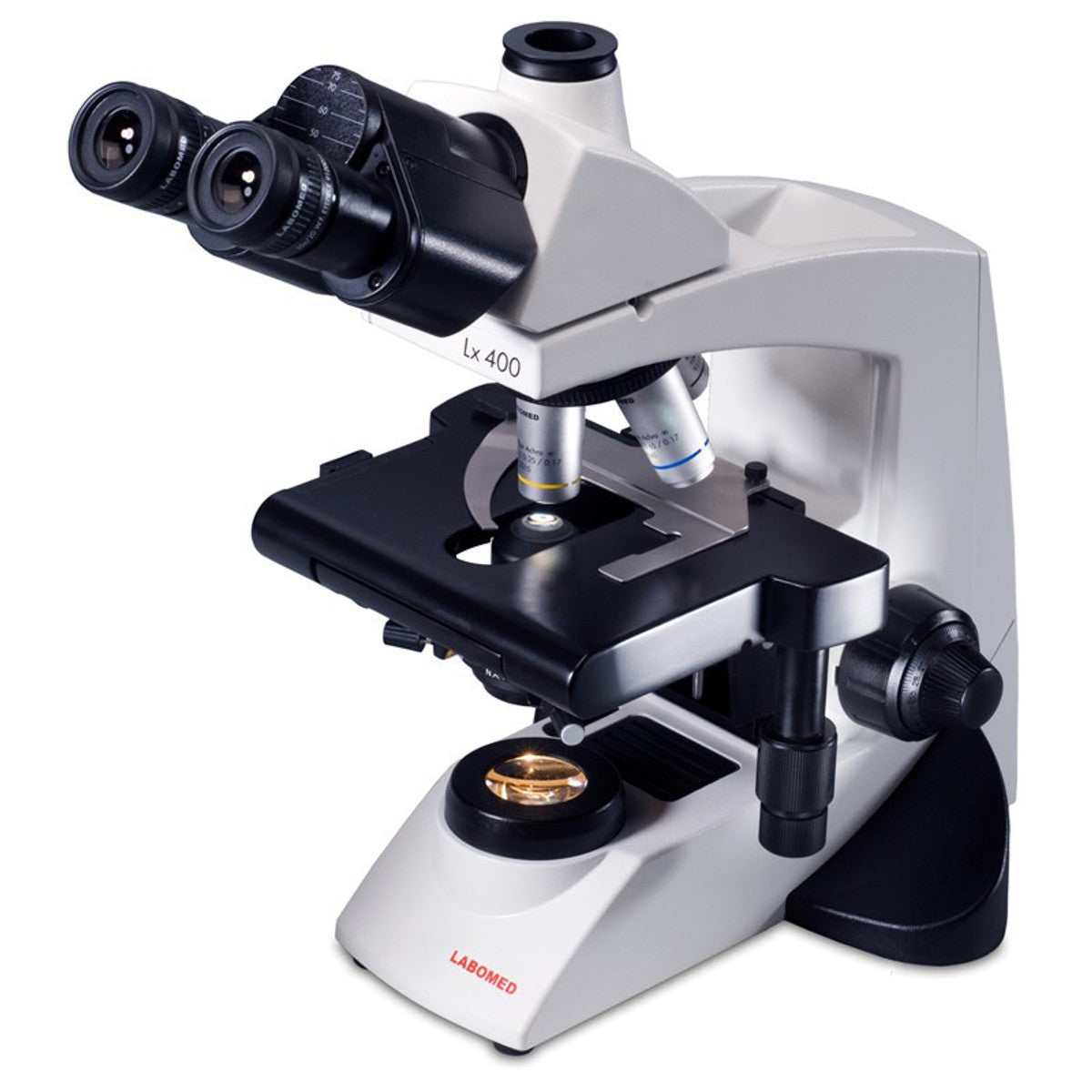 Labomed 9126018 Lx400 Trinocular LED Phase Contrast Microscope - microscopemarketplace