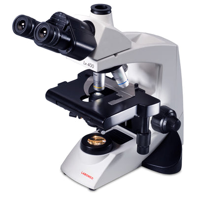 Labomed Lx400 Trinocular LED Phase Contrast Microscope with Walton Beckett Reticle - microscopemarketplace
