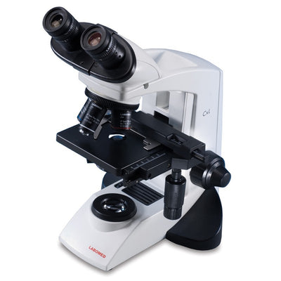 Labomed 9135006 CxL Binocular Cordless Microscope, 4x, 10x, 40x, 100x Objectives, LED Illumination - microscopemarketplace