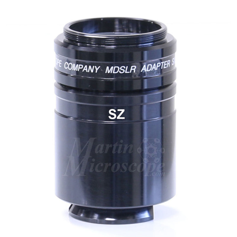 Martin Microscope MDSLR-SZ 1.38x Widefield T-mount adapter for Olympus SZ Photoport - microscopemarketplace