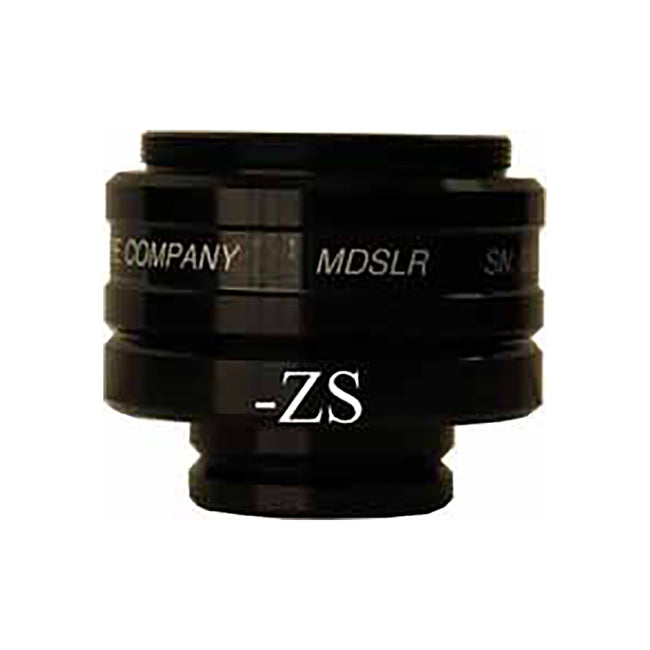 Martin Microscope MDSLR-ZS 1.38x Widefield T-mount adapter for Zeiss 30mm Phototubes - microscopemarketplace