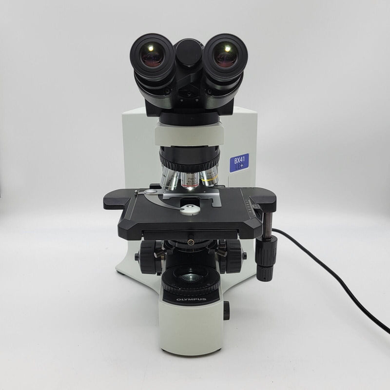 Olympus Microscope BX41 with LED Upgrade and 2x Objective Pathology / Mohs - microscopemarketplace
