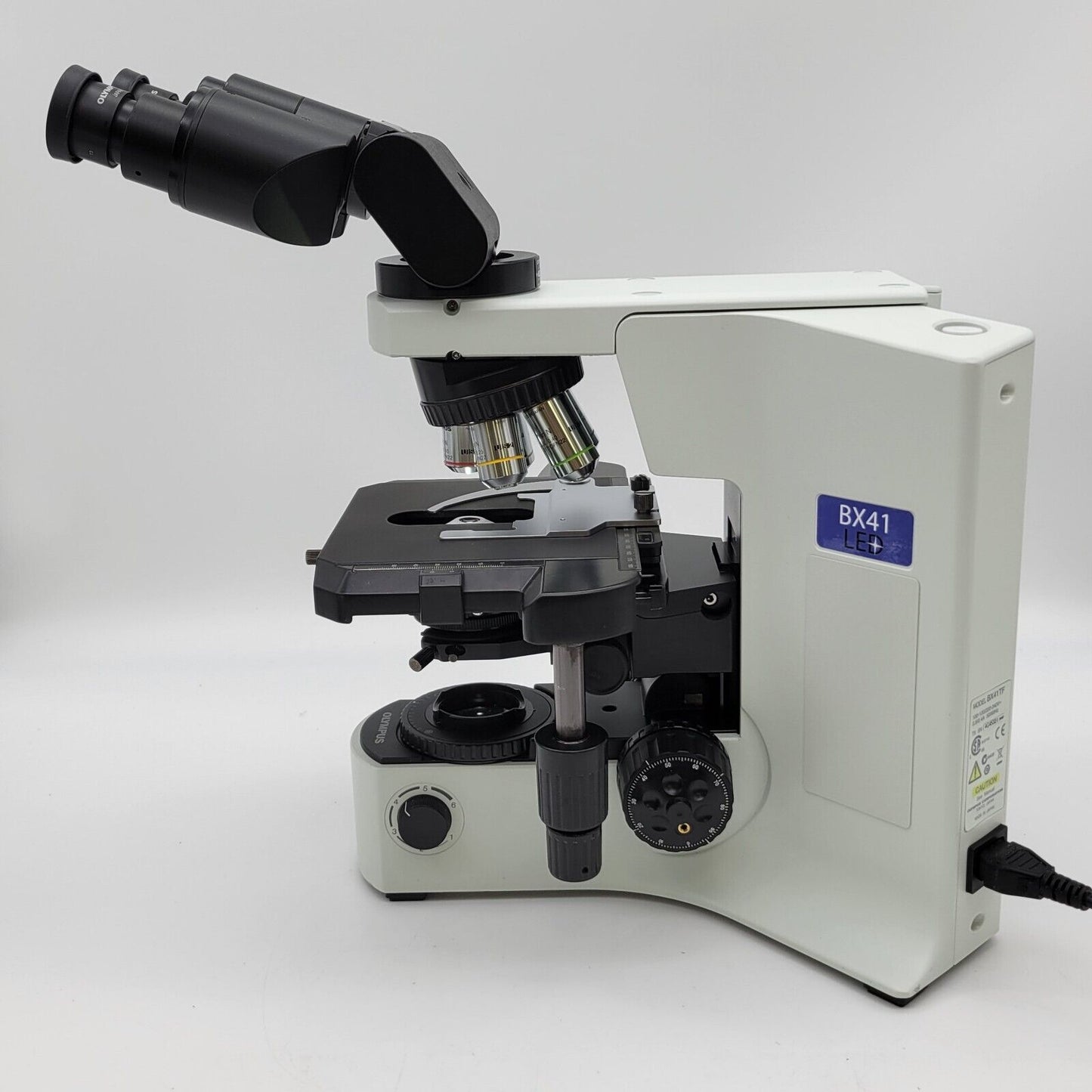 Olympus Microscope BX41 with LED Upgrade and 2x Objective Pathology / Mohs - microscopemarketplace