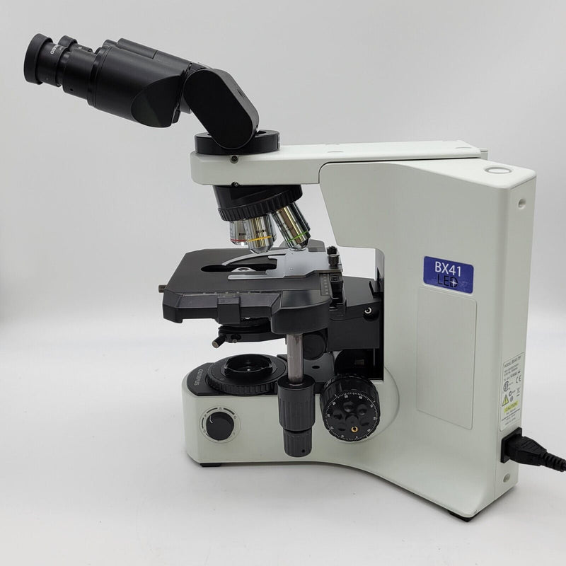 Olympus Microscope BX41 with LED Upgrade and 2x Objective Pathology / Mohs - microscopemarketplace