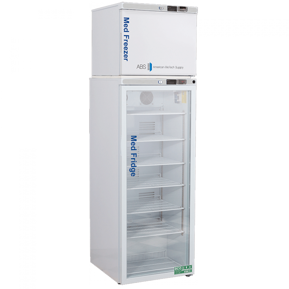 ABS 12 Cu Ft Pharmacy Refrigerator/Freezer Combo Unit PH-ABT-HC-RFC12G - microscopemarketplace