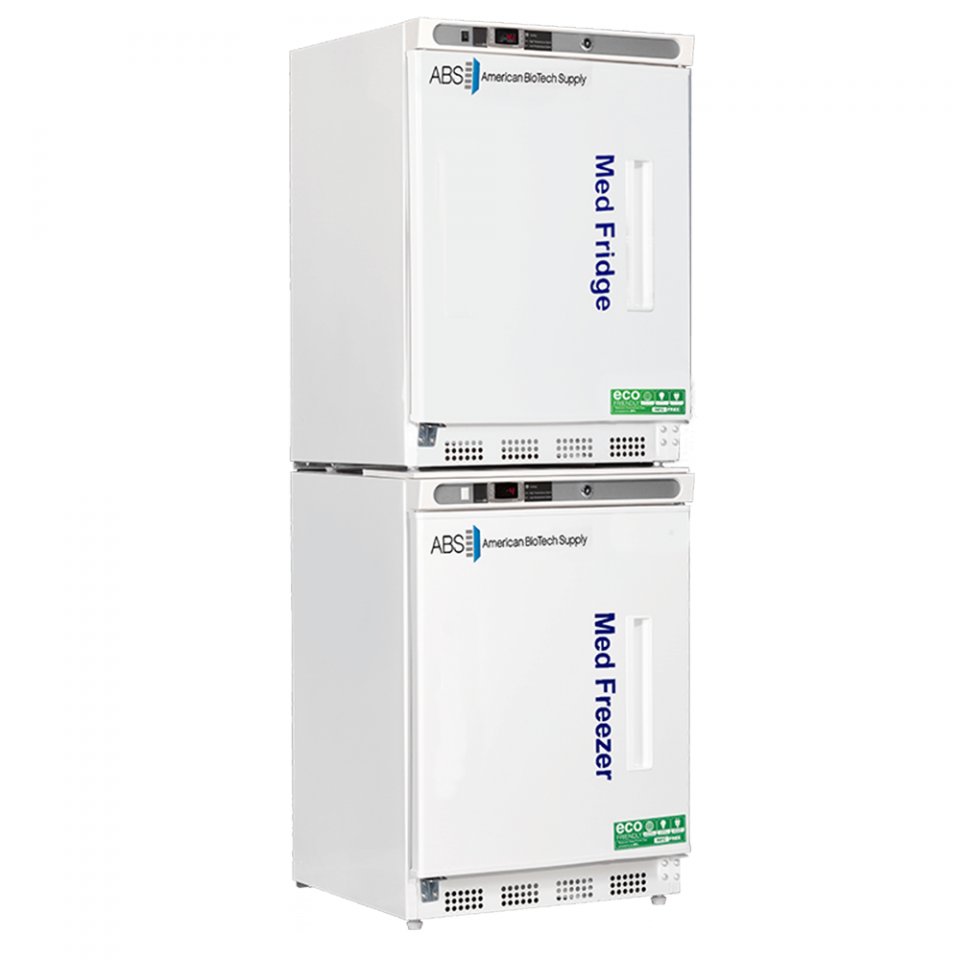 ABS 9 Cu. Ft. Pharmacy Refrigerator/Freezer Combo Unit Left Hinged PH-ABT-HC-RFC9-LH - microscopemarketplace