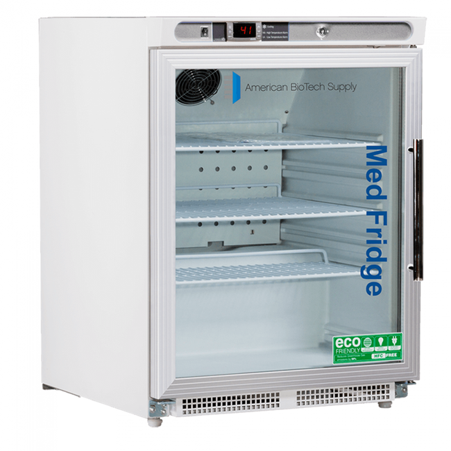 ABS 4.6 Cu Ft Pharmacy Undercounter Refrigerator-ADA- Left Hinged PH-ABT-HC-UCBI-0404G-ADA-LH - microscopemarketplace