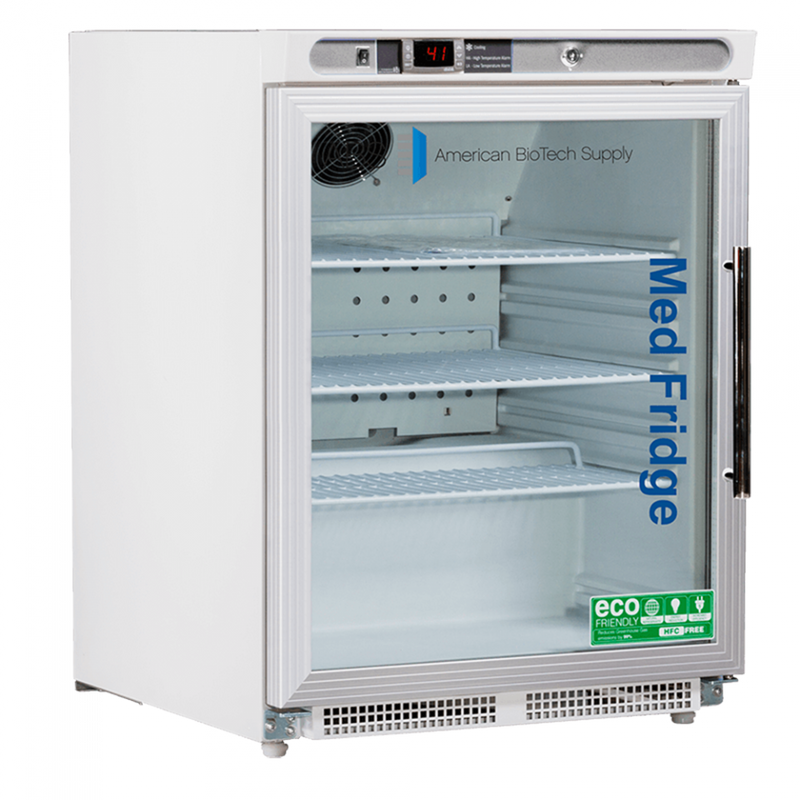 ABS 4.6 Cu Ft Pharmacy Undercounter Refrigerator-ADA- Left Hinged PH-ABT-HC-UCBI-0404G-ADA-LH - microscopemarketplace