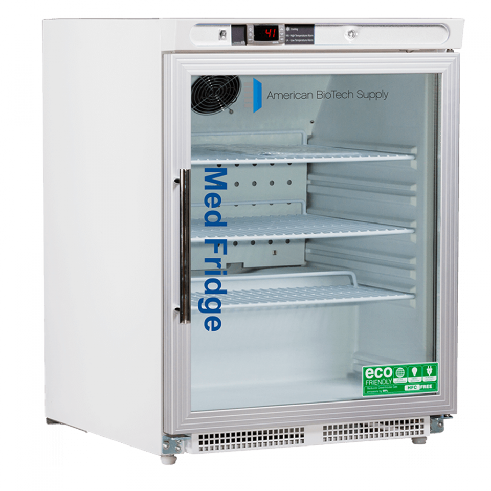 ABS 4.6 Cu Ft Pharmacy Undercounter Refrigerator-ADA PH-ABT-HC-UCBI-0404G-ADA - microscopemarketplace