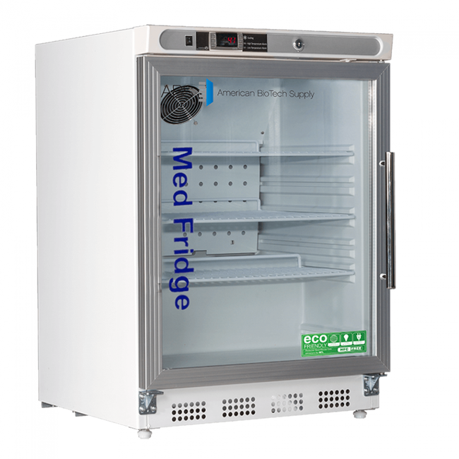 ABS 4.6 Cu Ft Pharmacy Undercounter Refrigerator-Left Hinged PH-ABT-HC-UCBI-0404G-LH - microscopemarketplace