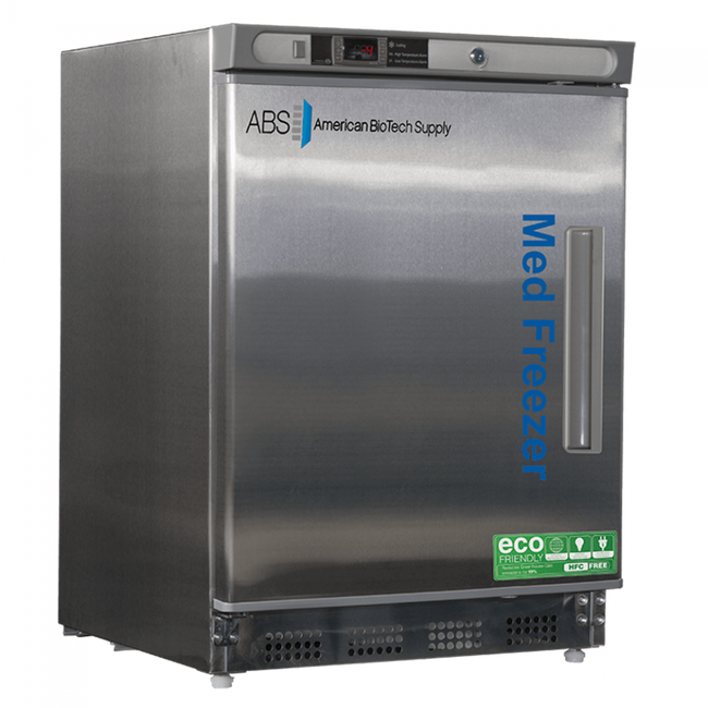 ABS 4.2 Cu. Ft. Premier Pharmacy Stainless Steel Freezer-Built-in-Left Hinged PH-ABT-HC-UCBI-0420SS- - microscopemarketplace