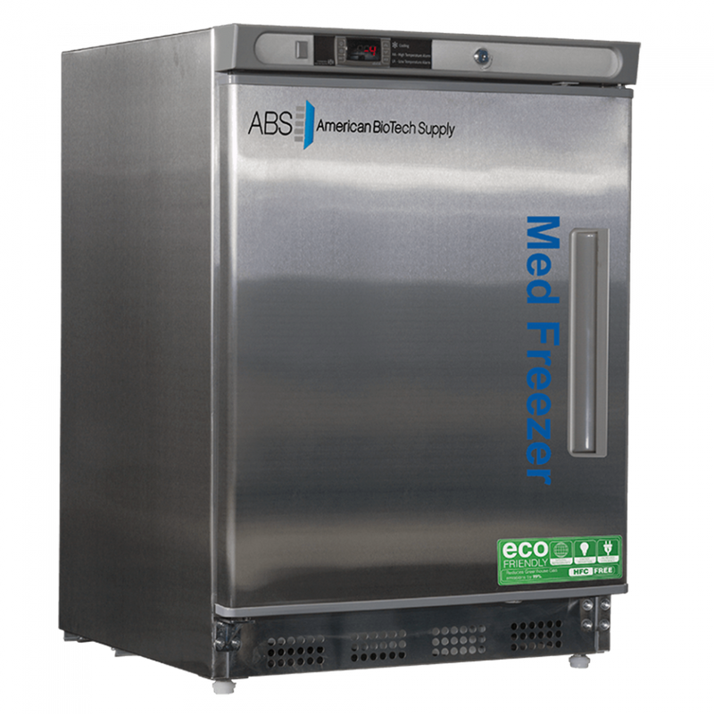 ABS 4.2 Cu. Ft. Premier Pharmacy Stainless Steel Freezer-Built-in-Left Hinged PH-ABT-HC-UCBI-0420SS- - microscopemarketplace