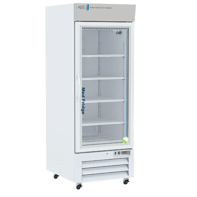 ABS 26 Cu Ft Pharmacy Glass Door Refrigerator PH-ABT-NSF-S26G - microscopemarketplace