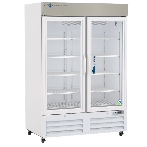 ABS 49 Cu Ft Pharmacy Glass Door Refrigerator PH-ABT-NSF-S49G - microscopemarketplace