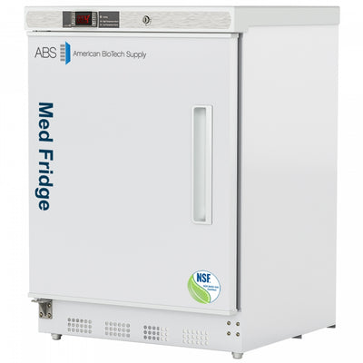 ABS 4.6 Cu. Ft. Built-In Vaccine Refrig. Left Hinged NSF/ANSI 456 Certified PH-ABT-NSF-UCBI-0404-LH - microscopemarketplace