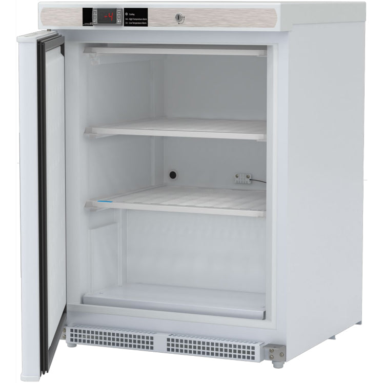 ABS Undercounter Vacc. Freezer, 4.2 Cu.Ft. ADA-NSF/ANSI 456, Left Hinge, PH-ABT-NSF-UCBI-0420-ADA-LH - microscopemarketplace