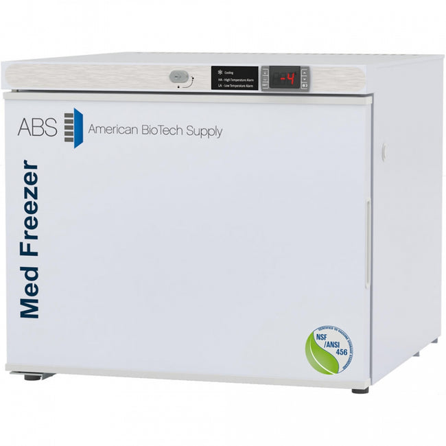 ABS Vaccine Countertop Freezer, Left Hinged, 1.7 Cu.Ft., NSF/ANSI 456 # PH-ABT-NSF-UCFS-0120-LH - microscopemarketplace