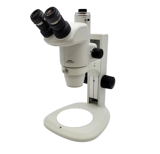 Nikon Stereo Microscope Trinocular SMZ745T with Stand - microscopemarketplace