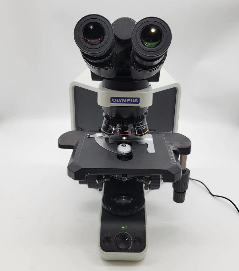 Olympus Microscope BX43 LED with Apo Objectives and Tilting Head - microscopemarketplace