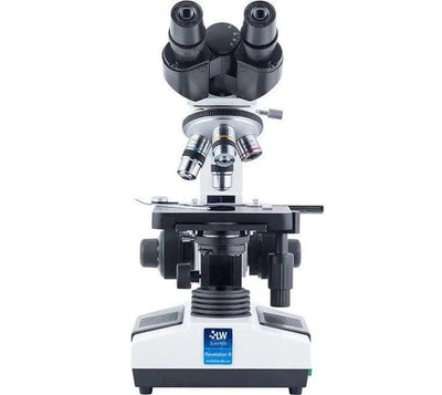 LW Scientific Revelation III DIN, 4 Objective Microscope - microscopemarketplace