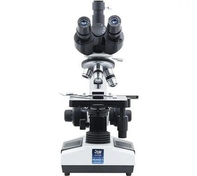 LW Scientific Revelation III DIN, 4 Objective Microscope - microscopemarketplace
