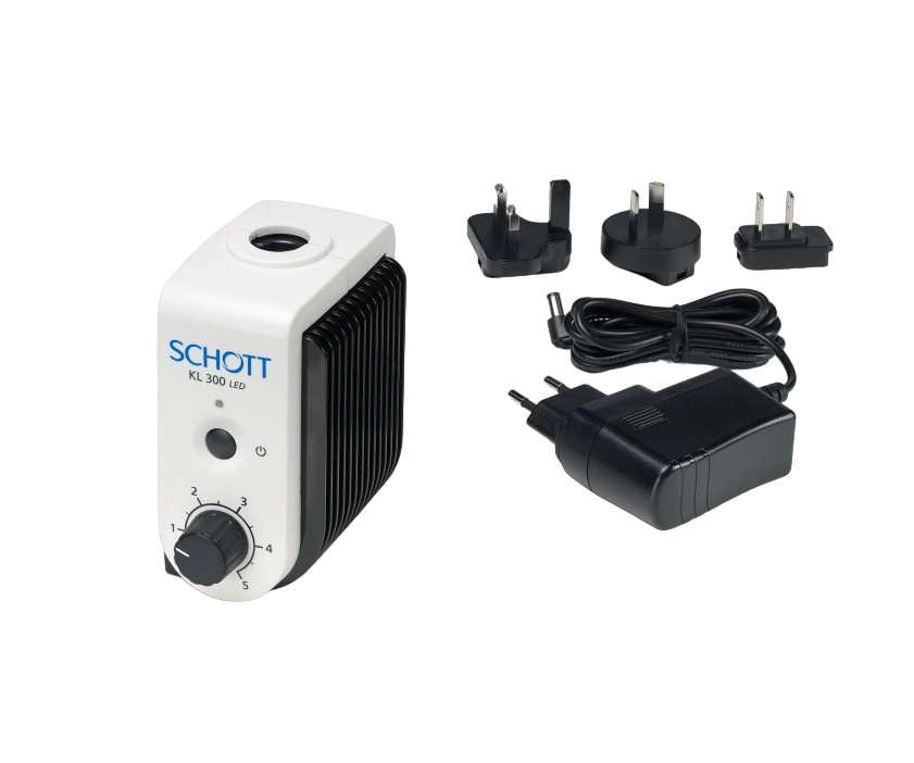 Schott KL300 LED Fiber Optic Light Source Illuminator | 120.300 - Microscope Marketplace