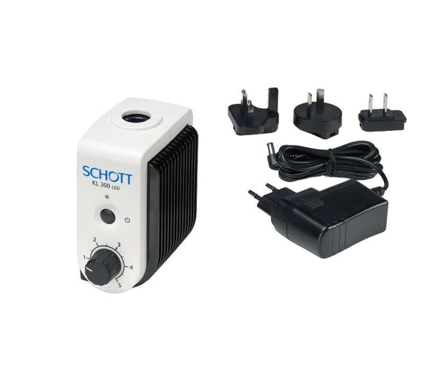 Schott KL300 LED Fiber Optic Light Source Illuminator | 120.300 - Microscope Marketplace