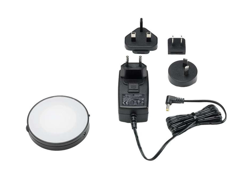 Schott EasyLED Backlight Transmitted Light Puck | 600.400 - Microscope Marketplace