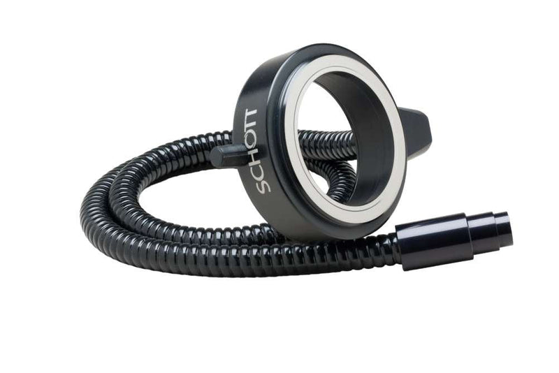 Schott Fiber Optic Ringlight 66 mm Vertical Exit | A08680 - Microscope Marketplace