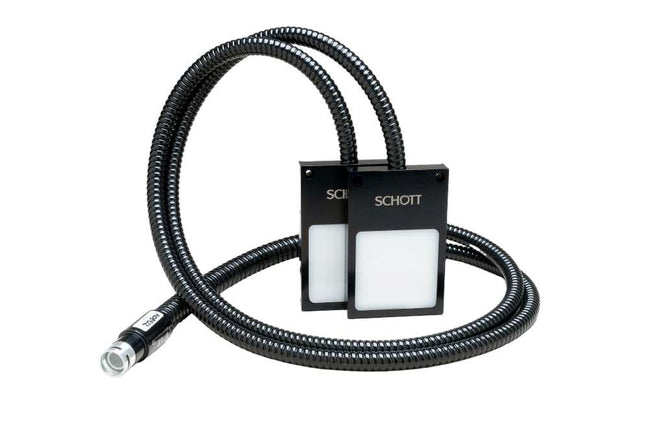 Schott DUAL Fiber-Optic Backlight 2.0" x 2.0" | A08922 - Microscope Marketplace