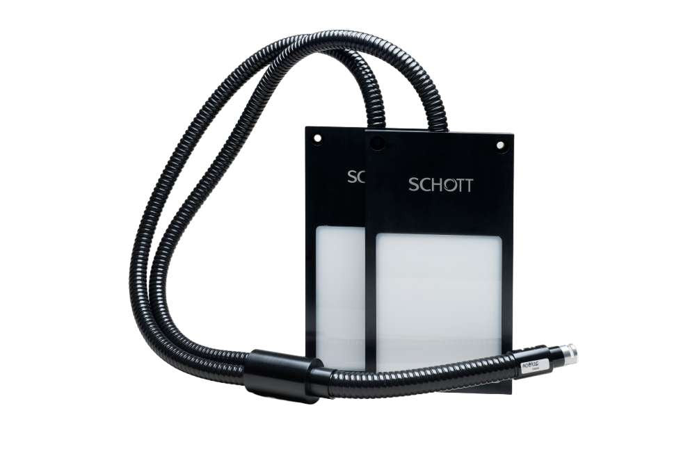 Schott DUAL Fiber-Optic Backlight 4.0" x 5.0" | A08926 - Microscope Marketplace