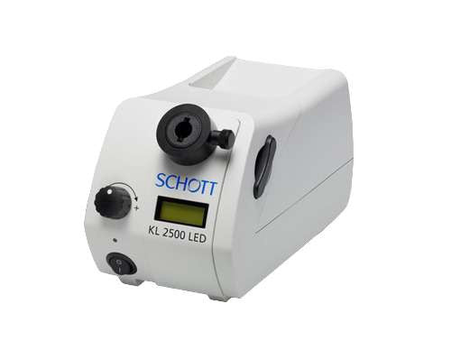 Schott Fiber Optic LED Light Source Illuminator | KL2500 - Microscope Marketplace