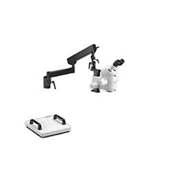 Diagnostic Instruments SMS25PD Articulating Arm Boom Stand with Mounting Pedestal, Weighted Base without Vertical Post - microscopemarketplace