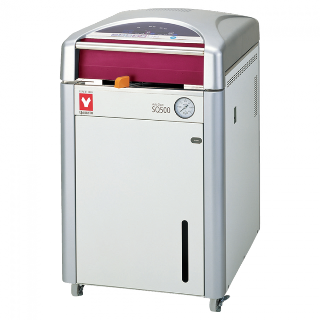 Yamato SQ-510C Large Capacity Steam Sterilizer Without Dryer 50L (220V) - microscopemarketplace
