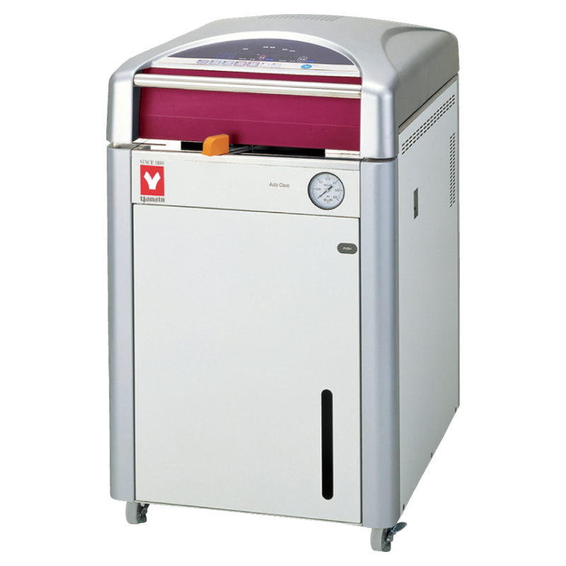Yamato SQ-810C Large Capacity Steam Sterilizer Without Dryer 80L (220V) - microscopemarketplace