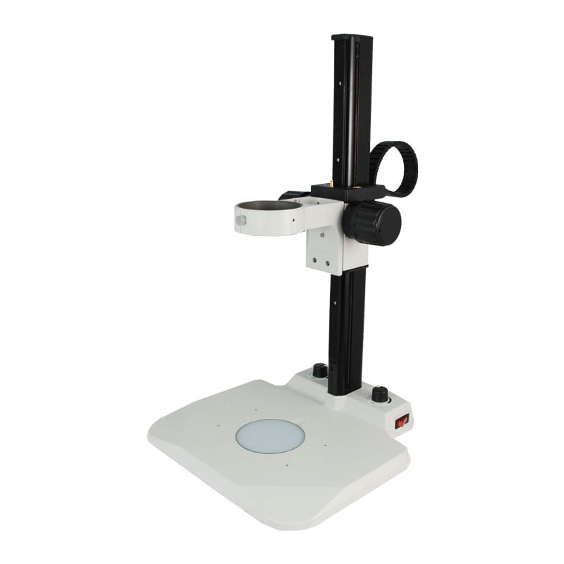 Munday Microscope Track Stand, 83mm LED Illuminated Light Track Stand - microscopemarketplace
