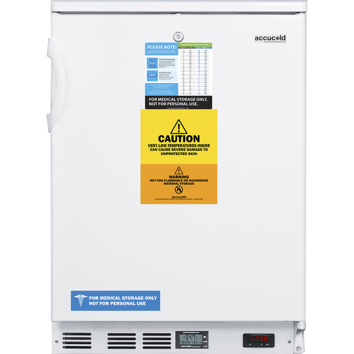 Accucold 3.5 Cu.Ft. All-Freezer, 24" Wide, Built-In Capable | Model VLT650 - microscopemarketplace