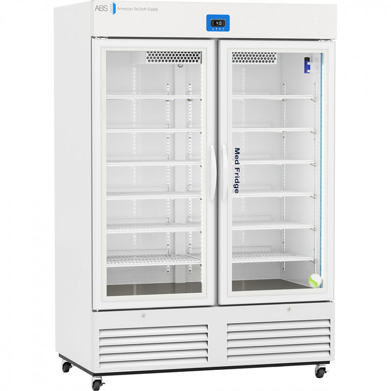 ABS 49 Cu. Ft. Premier Glass Door Pharmacy Refrigerator PH-ABT-VS-49G - Microscope Marketplace