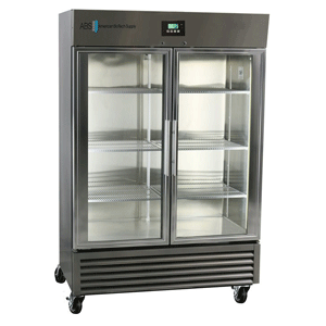 ABS 49 Cu Ft Premier Stainless Steel Laboratory Refrigerator Glass Door (Validation) ABT-HCPP-49G - microscopemarketplace