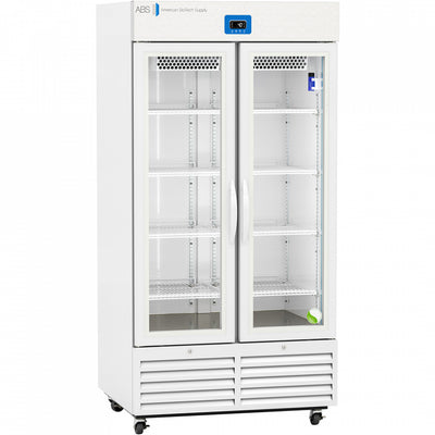 ABS 36 Cu. Ft. Premier Glass Doors Laboratory Refrigerator ABT-VS-LP-36 - Microscope Marketplace