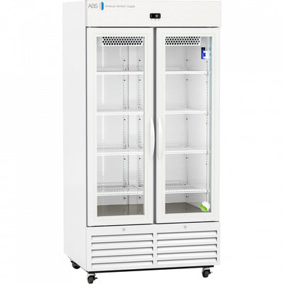 ABS 36 Cu Ft Standard Glass Door Laboratory Refrigerator ABT-VS-LS-36 - Microscope Marketplace