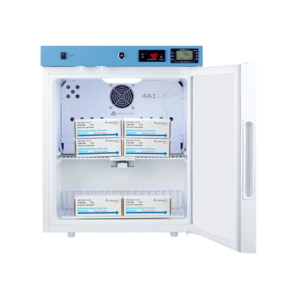 Accucold 19" Wide Compact Healthcare Refrigerator, Certified to NSF/ANSI | Model  ACR161WNSF456 - microscopemarketplace