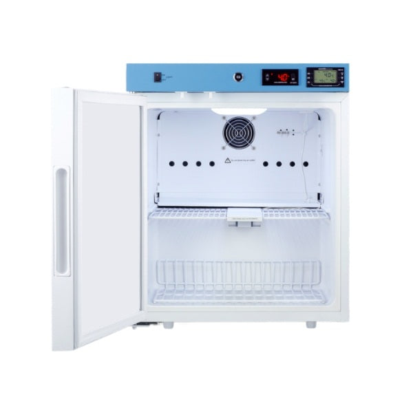 Accucold 19" Wide Compact Healthcare Refrigerator, Certified to NSF/ANSI | Model ACR21WNSF456LHD - microscopemarketplace