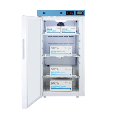 Accucold 19" Wide Healthcare Refrigerator, Certified to NSF/ANSI | Model ACR31WNSF456LHD - microscopemarketplace